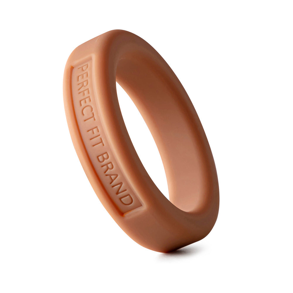 Perfect Fit Hefty Ring 1.4 in. Silicone Ring – Skintone 3