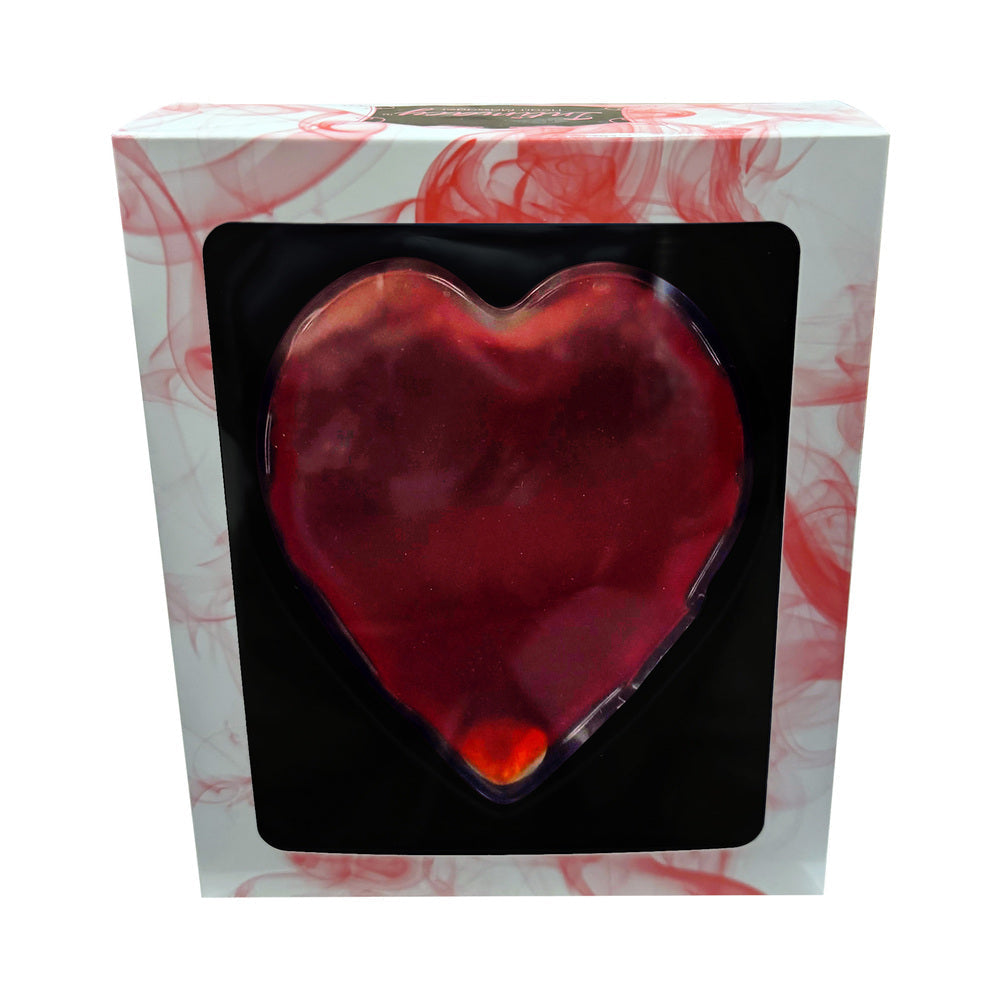 Kheper Games Intimacy Heart Massager – Red – Warm Massage