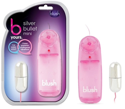 Blush Silver Bullet Mini - Multi-Speed Vibrating Bullet - Pearl Pink