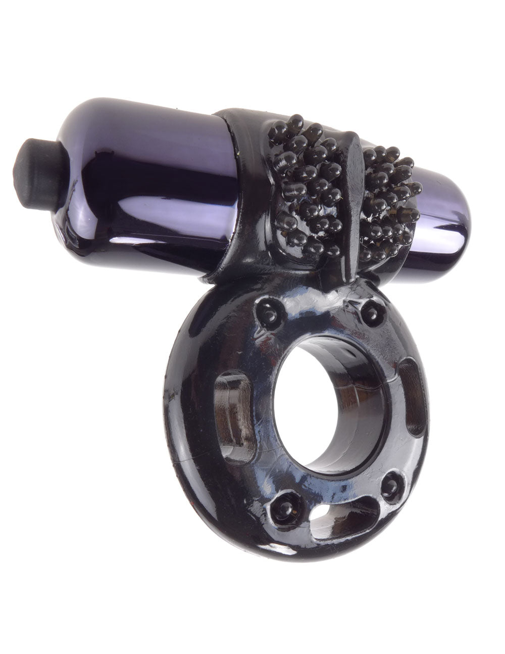 Fantasy C-Ringz Vibrating Super Ring – Erection Support – Black