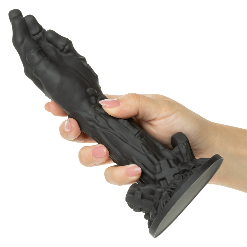 CalExotics Monster Dong The Zombie - Waterproof Flexible Silicone Dildo - Black