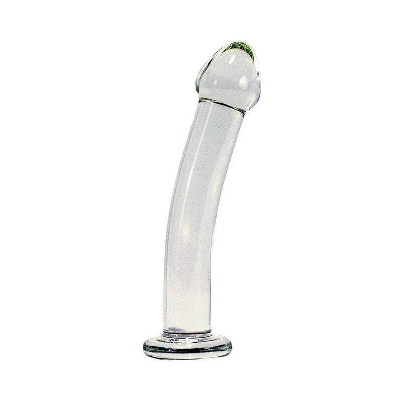 Crystal Delights Clear Harness Dildo – Flared Base for Versatile Use