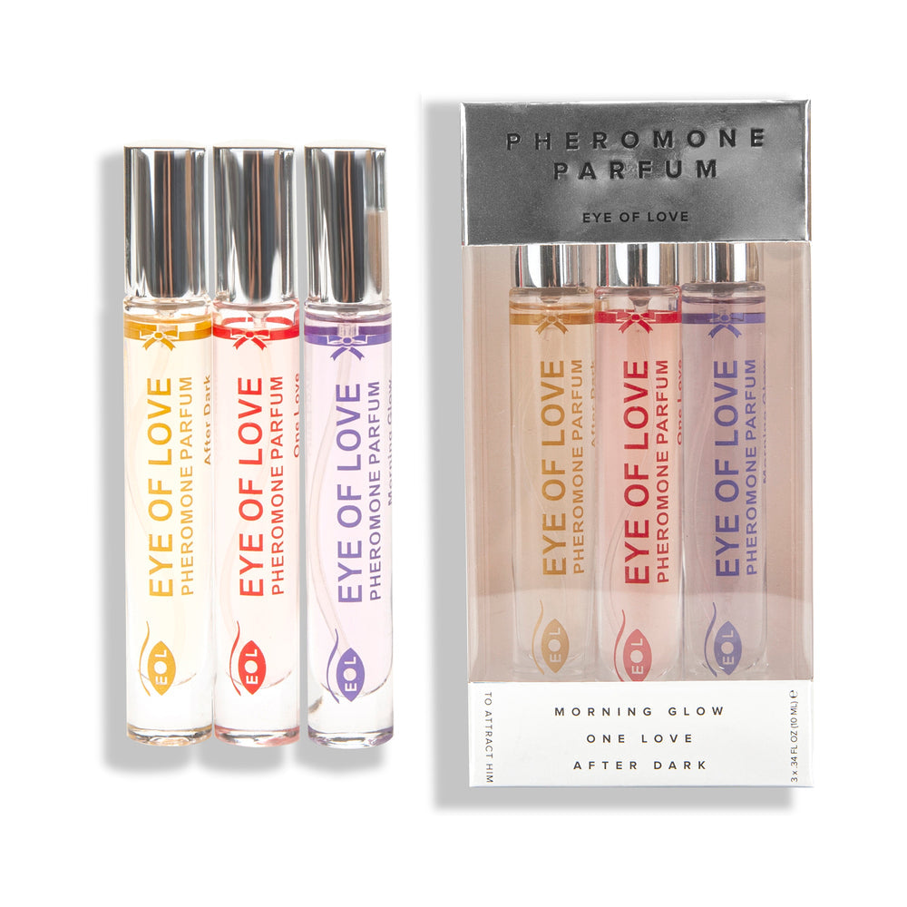 Eye of Love Attract Him Pheromone Parfum 3-Piece Set – 10 ml Bottles