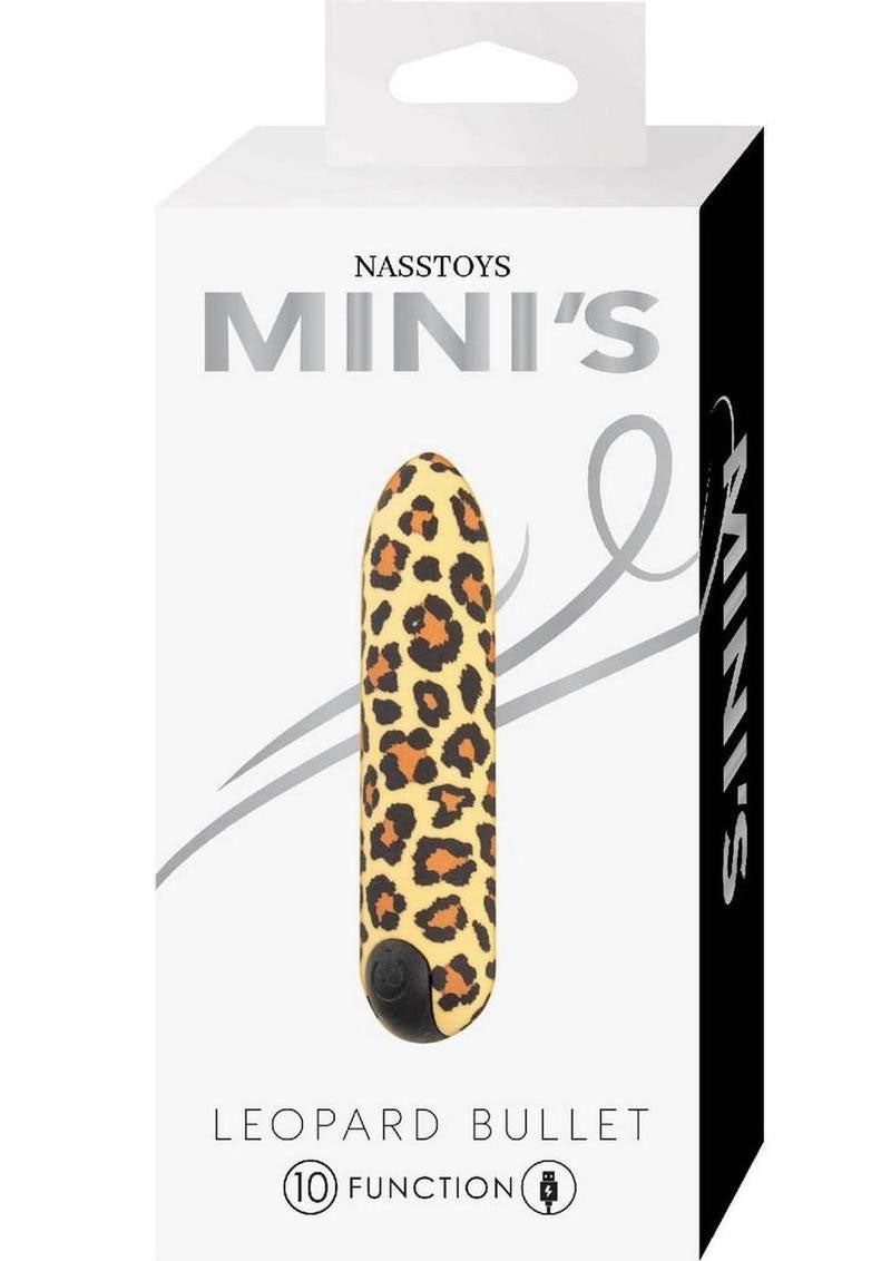 Nasstoys Minis Leopard Bullet Vibrator – Animal Print, 10 Vibration Functions