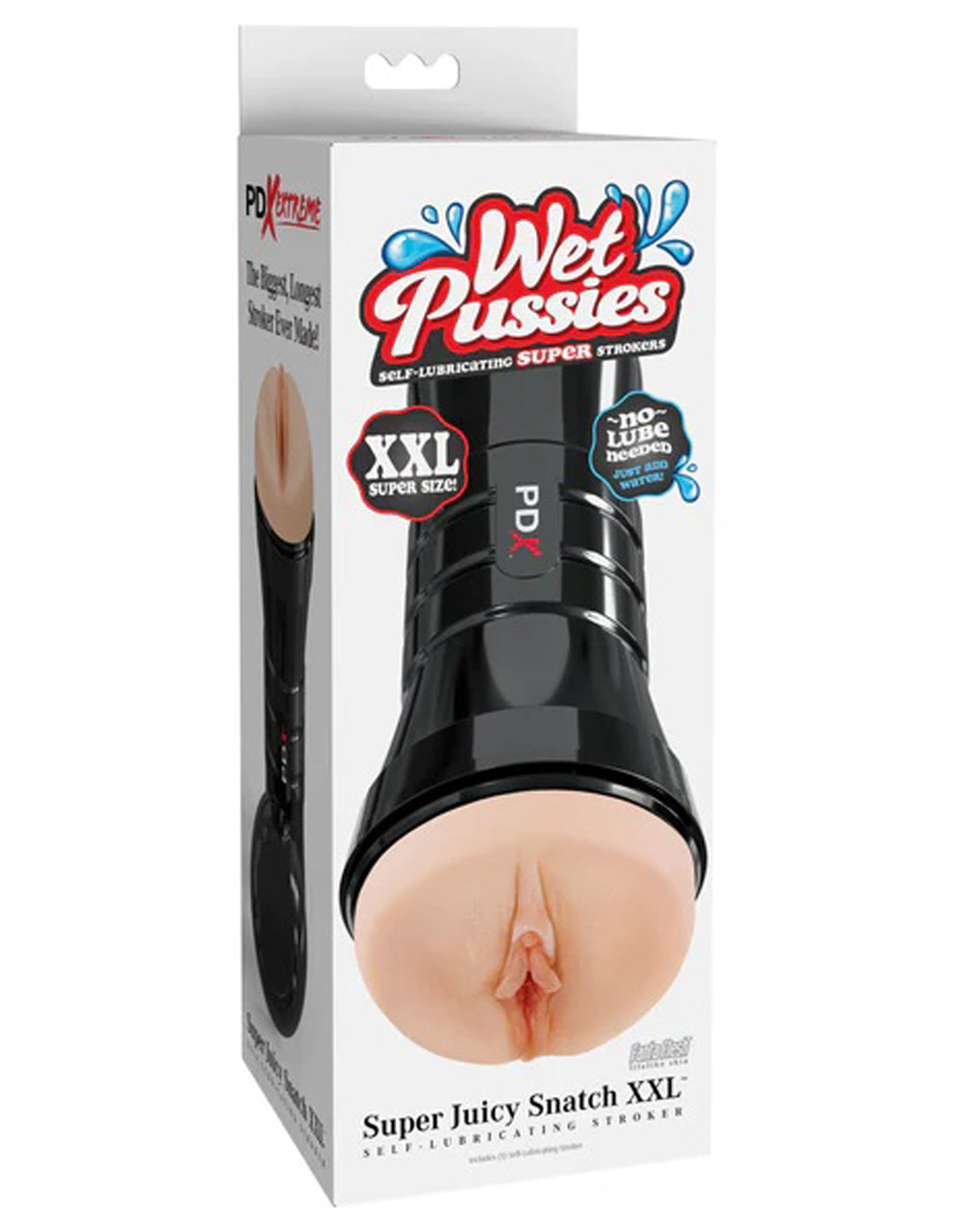 Pipedream Wet Pussies Super Juicy Snatch XXL Stroker – Beige