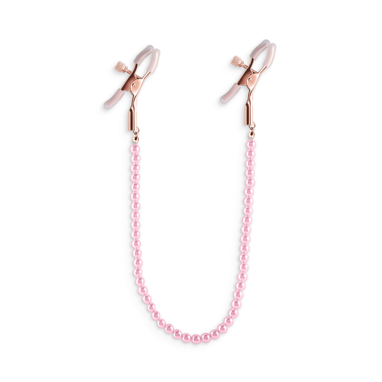 Bound Adjustable Nipple Clamps - Pink