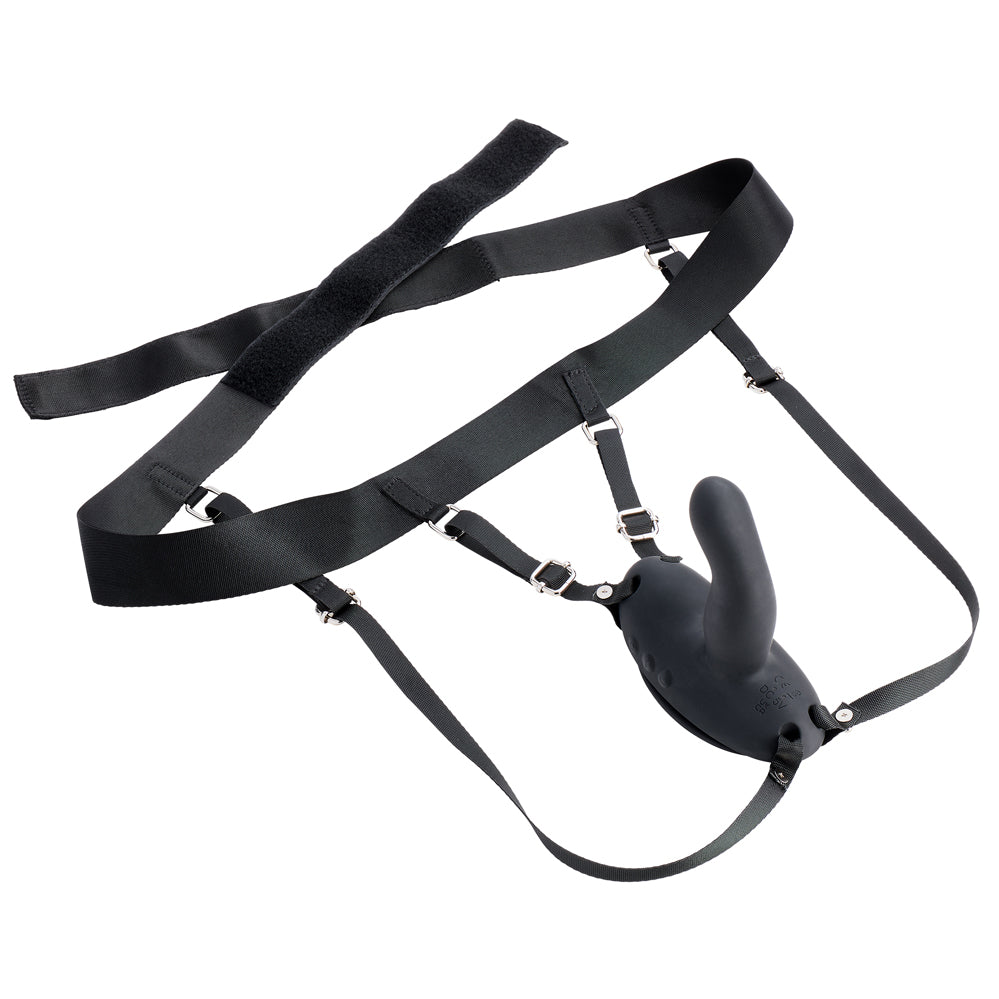 Cloud 9 Grind Insertable Vibe Suction Cup Harness Kit - Black
