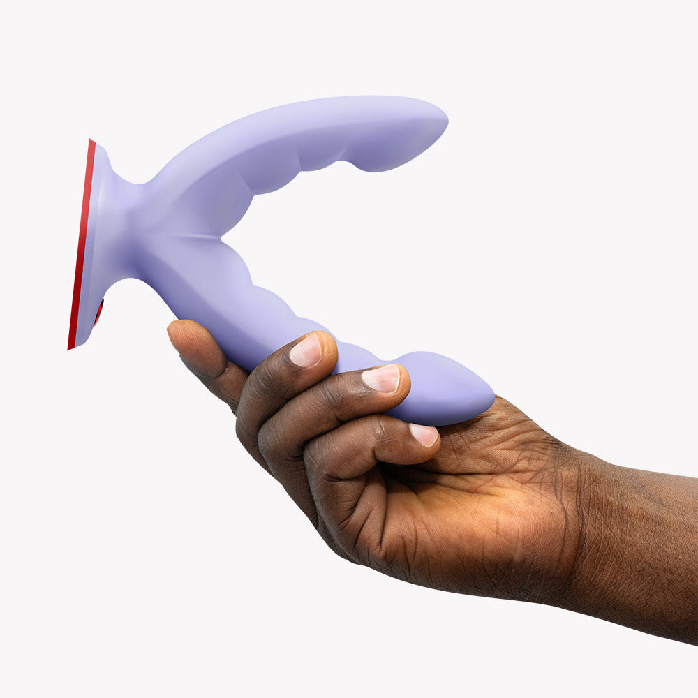Fun Factory Ryde Grinding Dildo – Purple – Waterproof Dual Shaft
