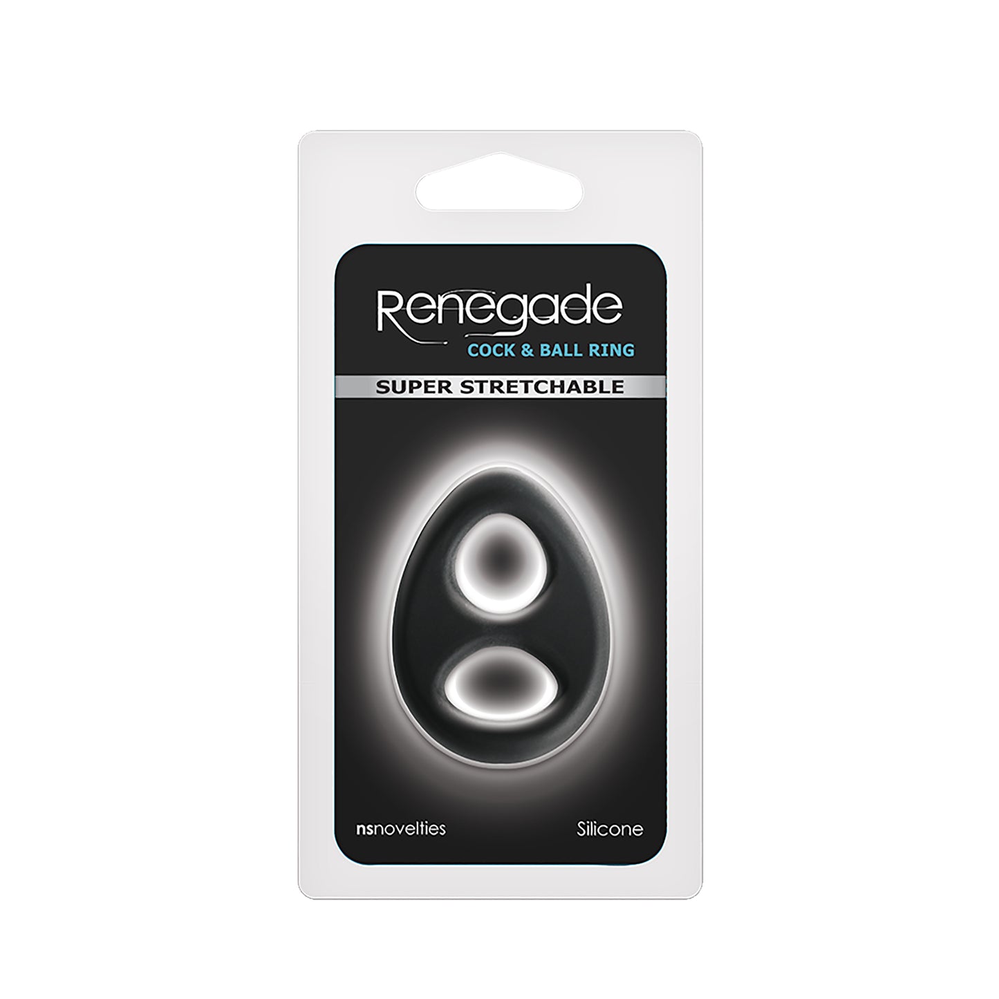 Renegade Romeo Soft Ring – Black – Stretchy Comfort for Intimate Use