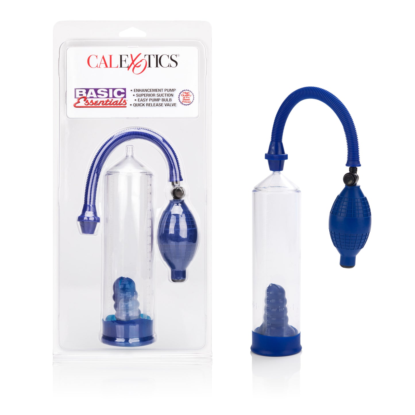 CalExotics Basic Essentials Pump – Blue – Measurement System