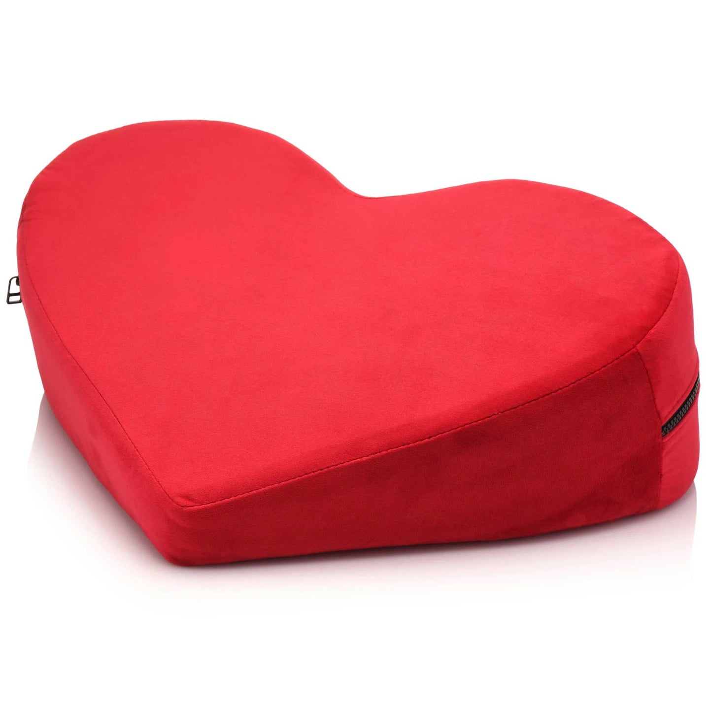 XR Brands Love Pillow Heart Pillow – Red – High-Density Foam Support Cushion