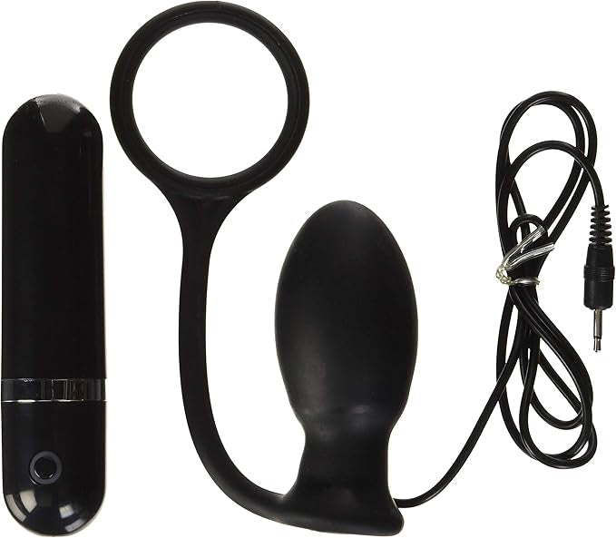 Mack Tuff Vibrating Butt Thriller – Black – 10 Vibrating Functions
