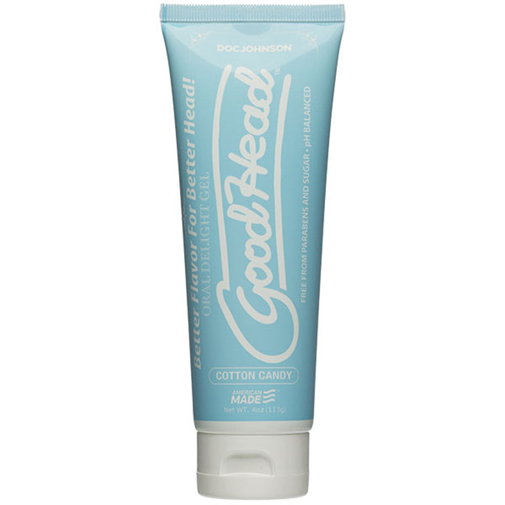 Goodhead Oral Delight Gel - Cotton Candy Flavor - 4 Oz