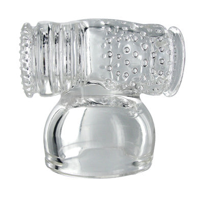 Wand Essentials Hummmingbird Masturbator Attachment – Clear