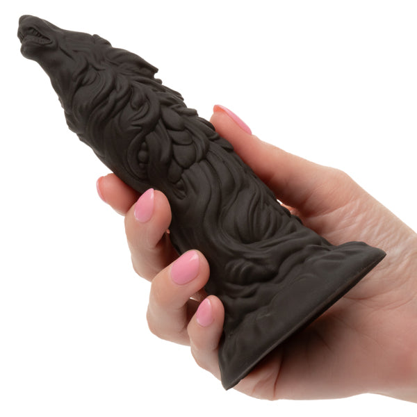 CalExotics Monster Dong The Werewolf - Black - Liquid Silicone Dong with Suction Cup