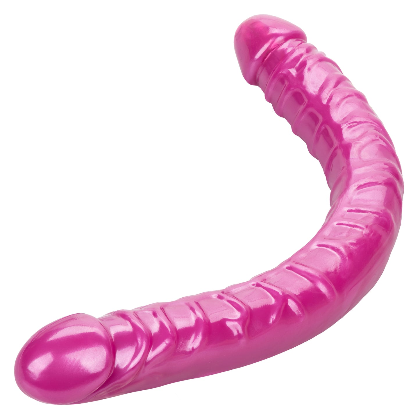CalExotics Size Queen 17" Dual-Ended Dong – Pink
