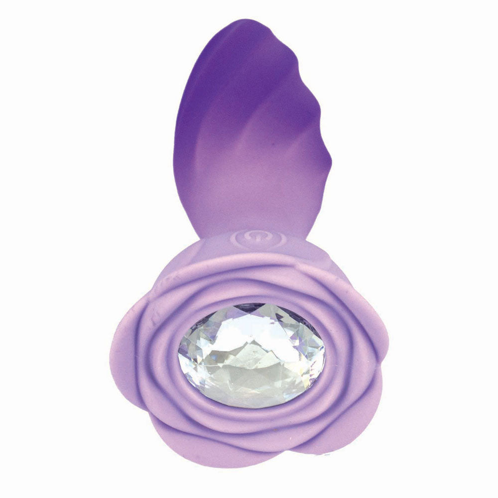 Nasstoys Goddess Remote Control Rotating Jewel Plug - Purple