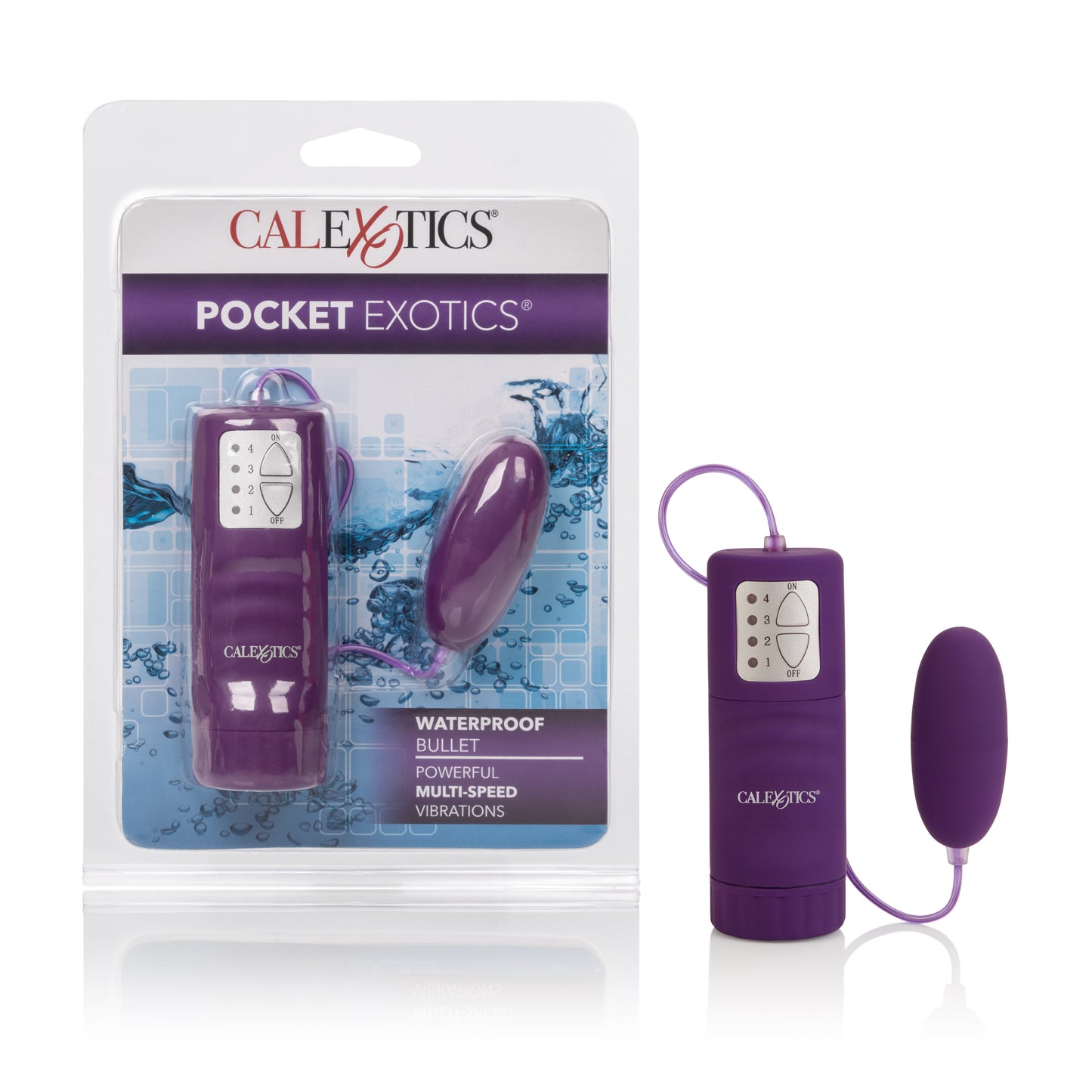 CalExotics Waterproof Pocket Exotics Bullet – Purple