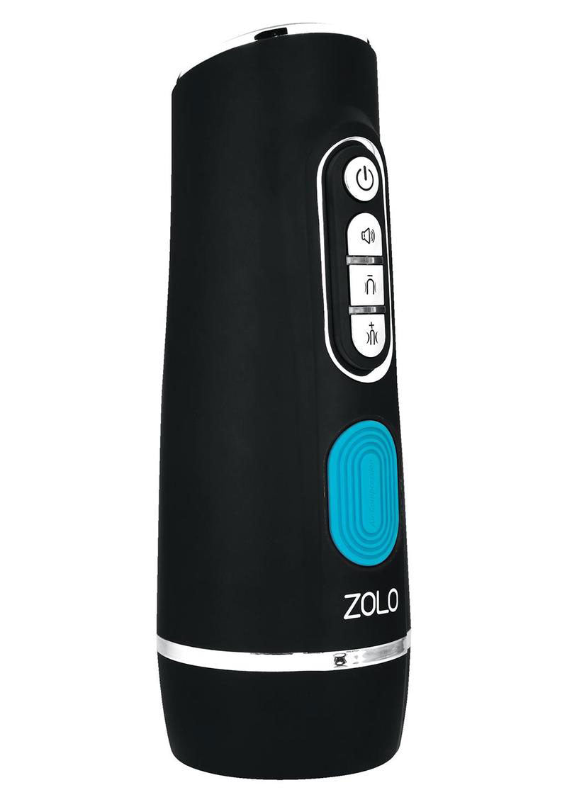 Zolo Blow Master Male Masturbator with Adjustable Suction – Black