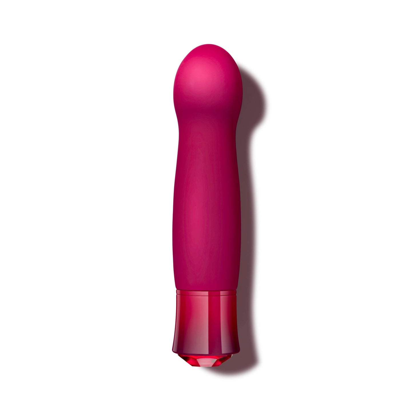Oh My Gem Classy Garnet Vibrator with 10 Vibrating Functions - Fuchsia