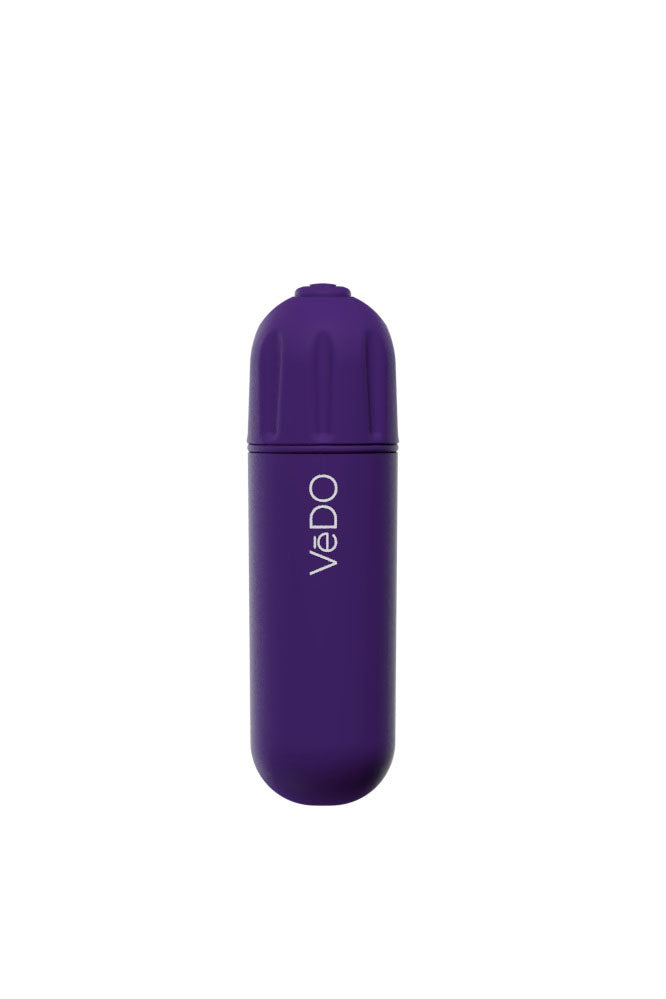 VeDO Nitro Rechargeable Bullet - Waterproof Vibrating Toy - Purple