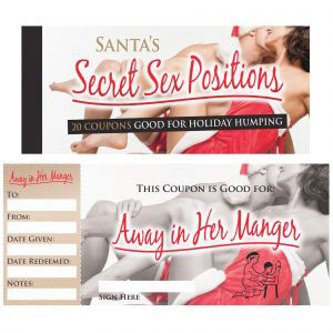 Kheper Games Santa's Secret Sex Position Coupons – 20 Humorous Coupons