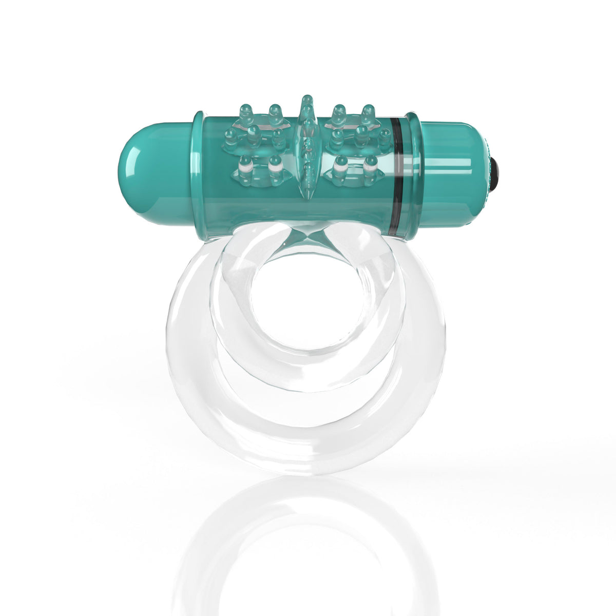 Screaming O Double O 6 Super Powered Vibrating Double Ring – Kiwi