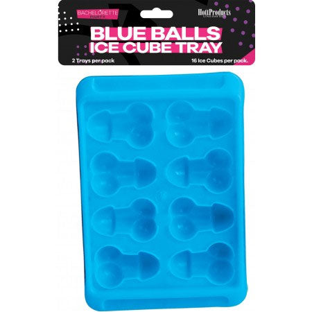 Hott Products Blue Balls Penis Ice Cube Tray – 7" x 5"