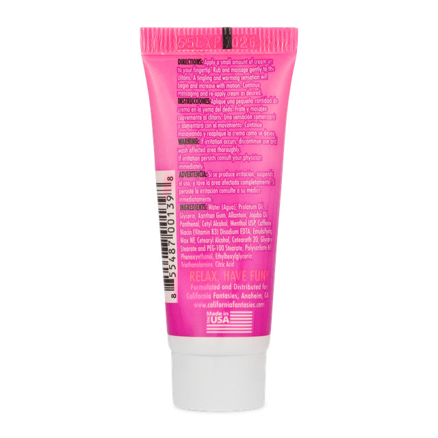 California Fantasies Libido Aphrodisiac for Her - 0.5 Oz Tube - Pink