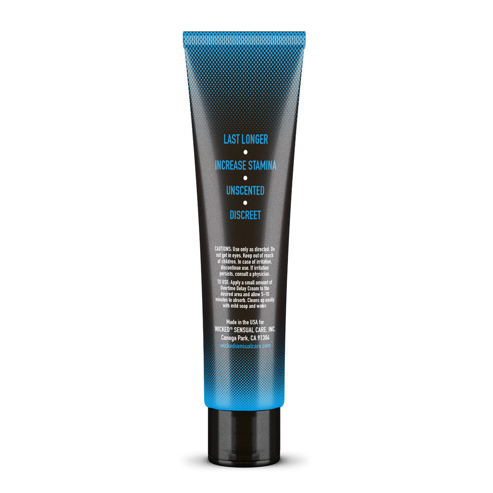 Wicked OverTime Delay Cream – 1 Fl. Oz. – Prolongs Intimacy