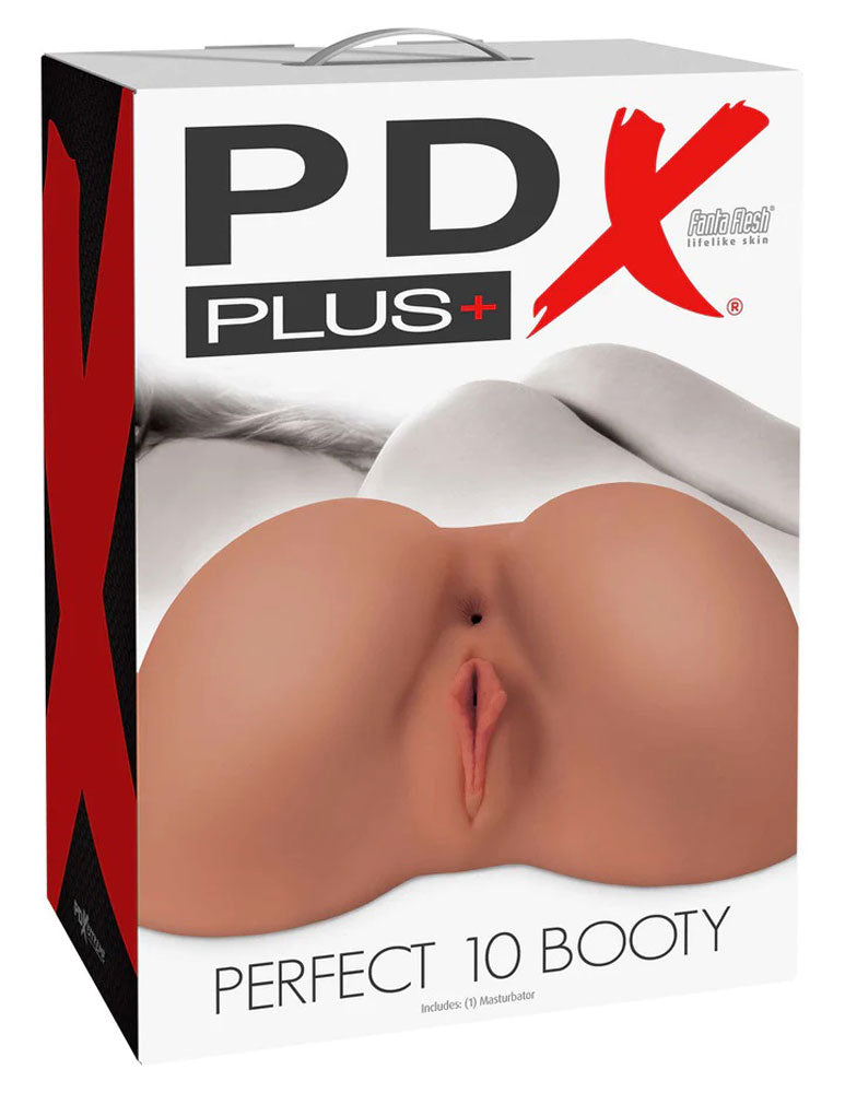 Pipedream Perfect 10 Booty Masturbator – Tan – Realistic Design