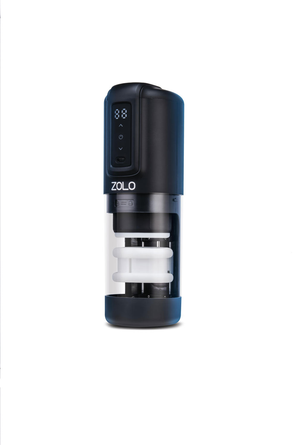 XGEN ZOLO Hawk Tuah Ultimate BJ Thrusting and Rotating Masturbator – White
