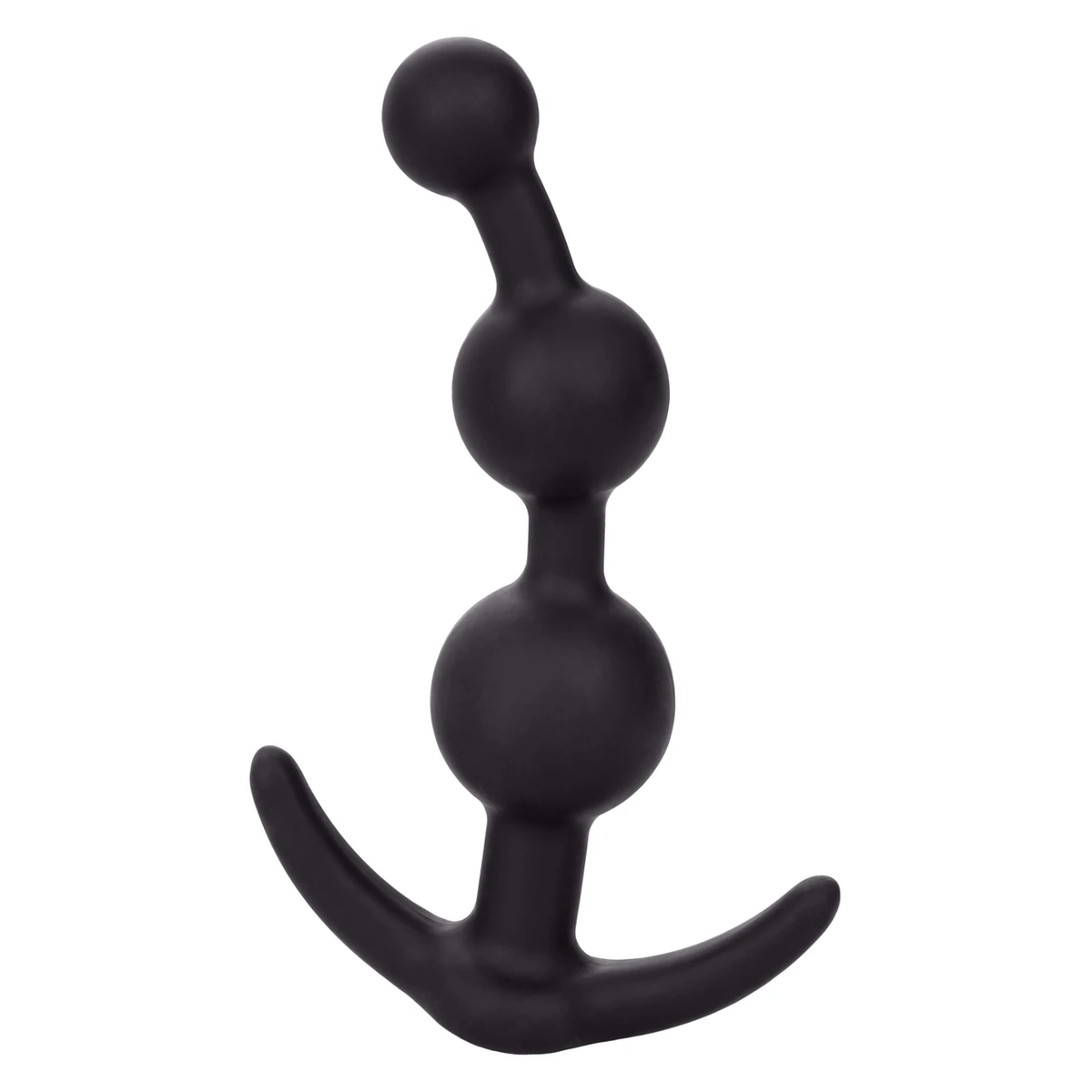 CalExotics Booty Call Booty Beads - Phthalate Free Silicone - Black