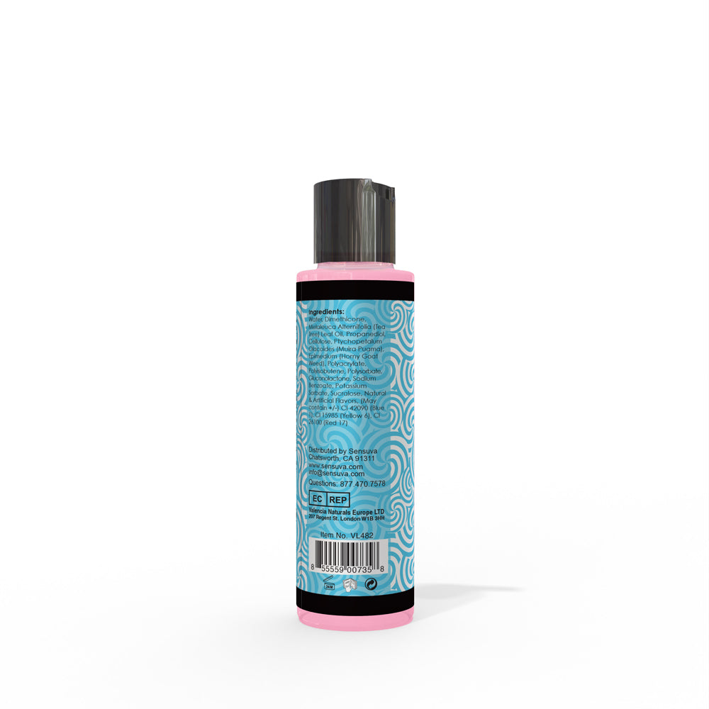 Sensuva Handipop Edible Handjob Massage Gel – Cotton Candy Flavor – 4.2 Fl. Oz.