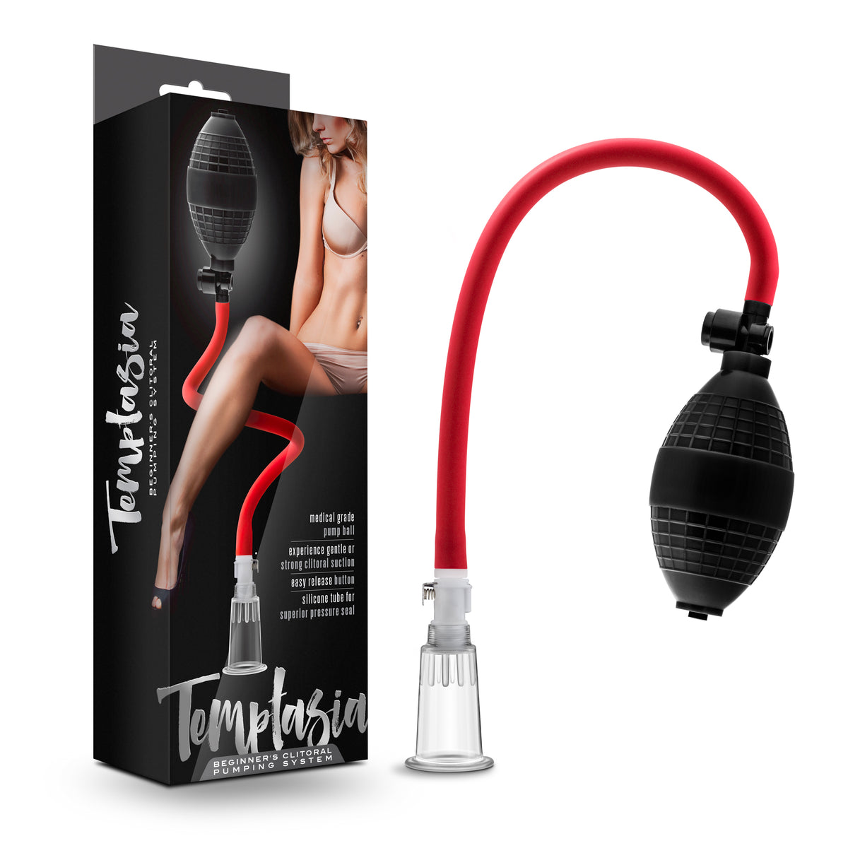 Temptasia Beginner's Clitoral Pumping System – Multi-Color
