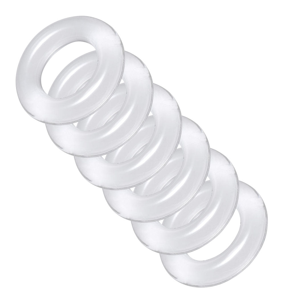 Ms Ring Master Custom Ball Stretching Kit – 6 Ring Pack – Clear