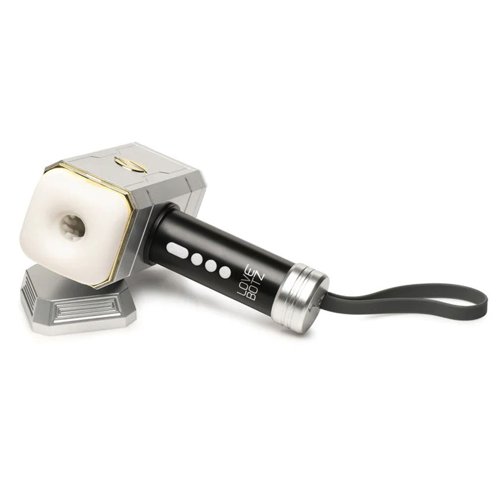 Thunder Stroker Sucking Masturbator - Multi-Function Silver
