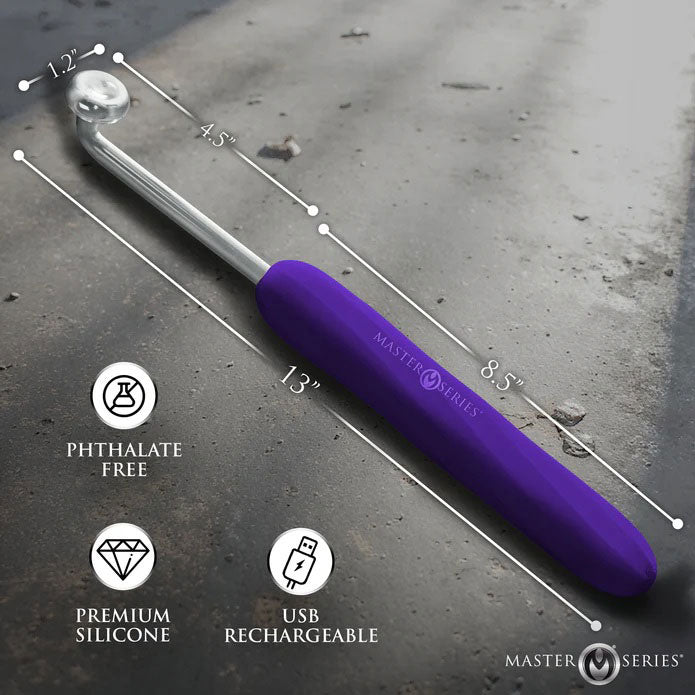 Elektra Rechargeable E-Stim Wand – Purple – Multi-Function