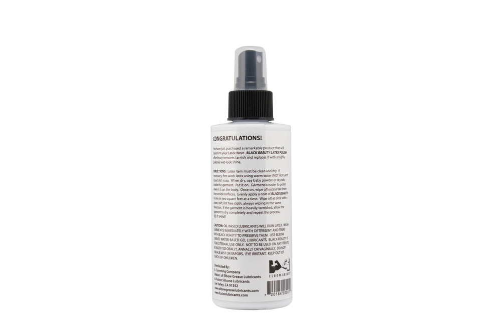Black Beauty Latex Cleaner 7 Oz – Polish for Latex Items
