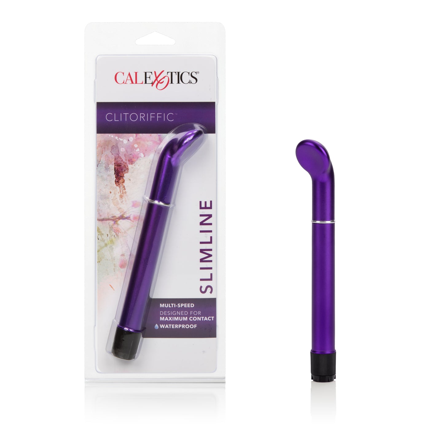 CalExotics Clitoriffic Vibrator – Multi-Speed Waterproof – Purple