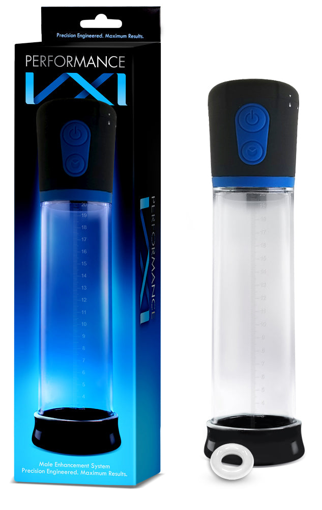 Blush Precision Vx1 Male Enhancement System with Motorized Pump – Clear