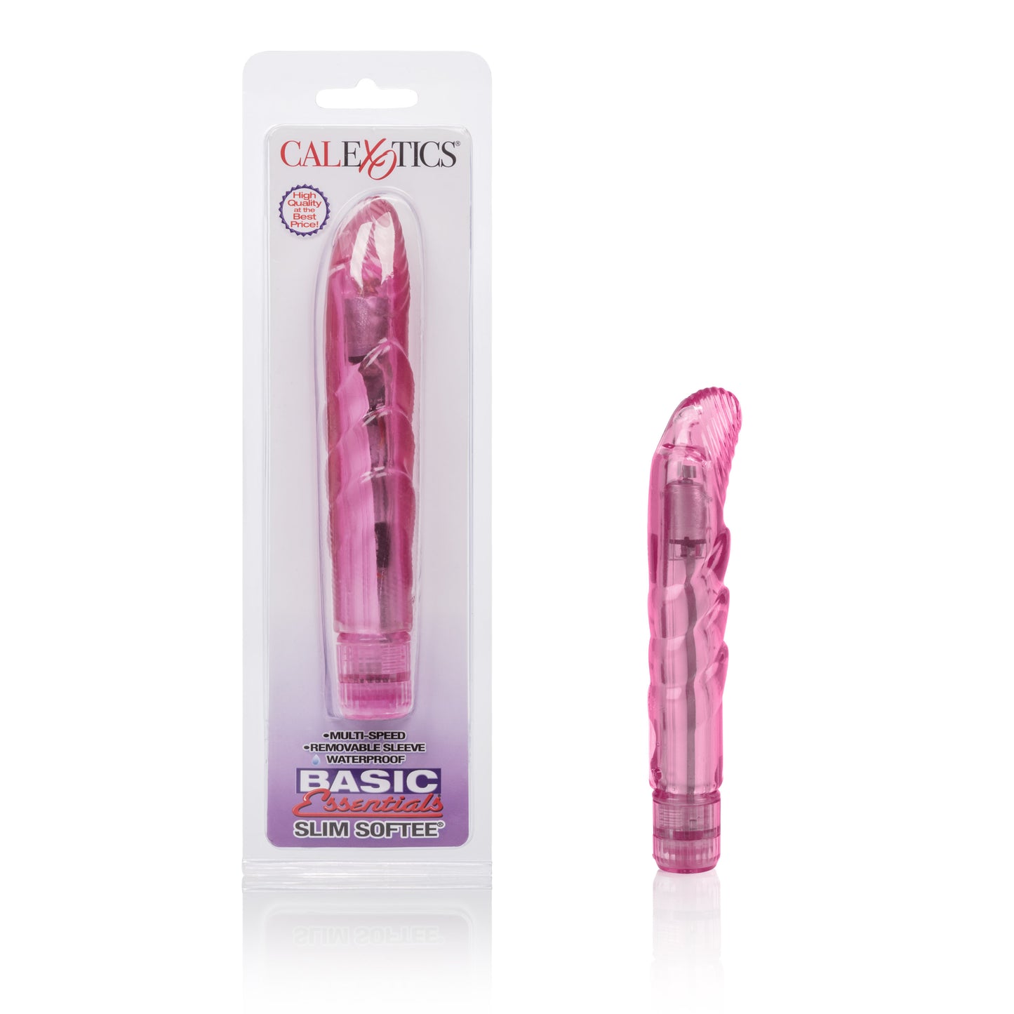 CalExotics Slim Softee G Massager – Multi-Speed Pink