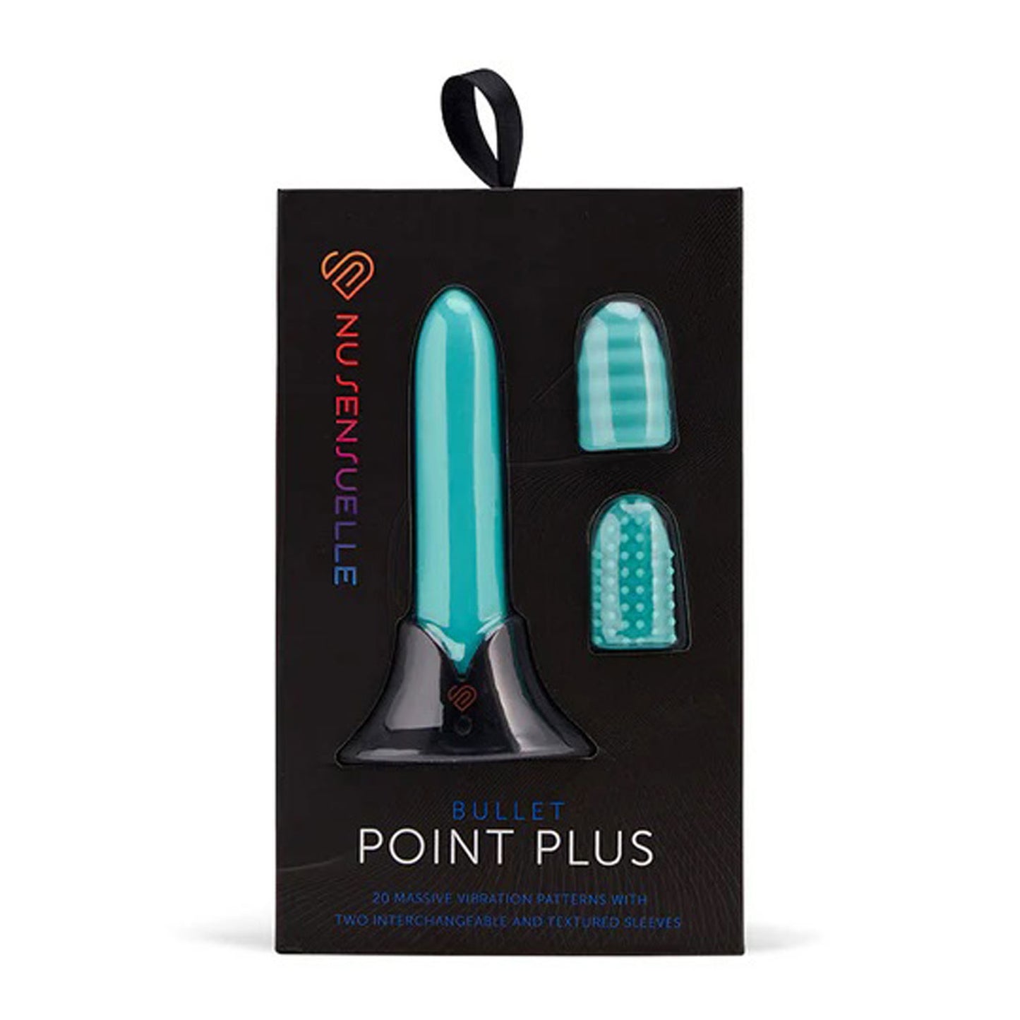 Nu Sensuelle Point Plus Bullet Vibrator – Clitoral Stimulation – Tiffany Blue