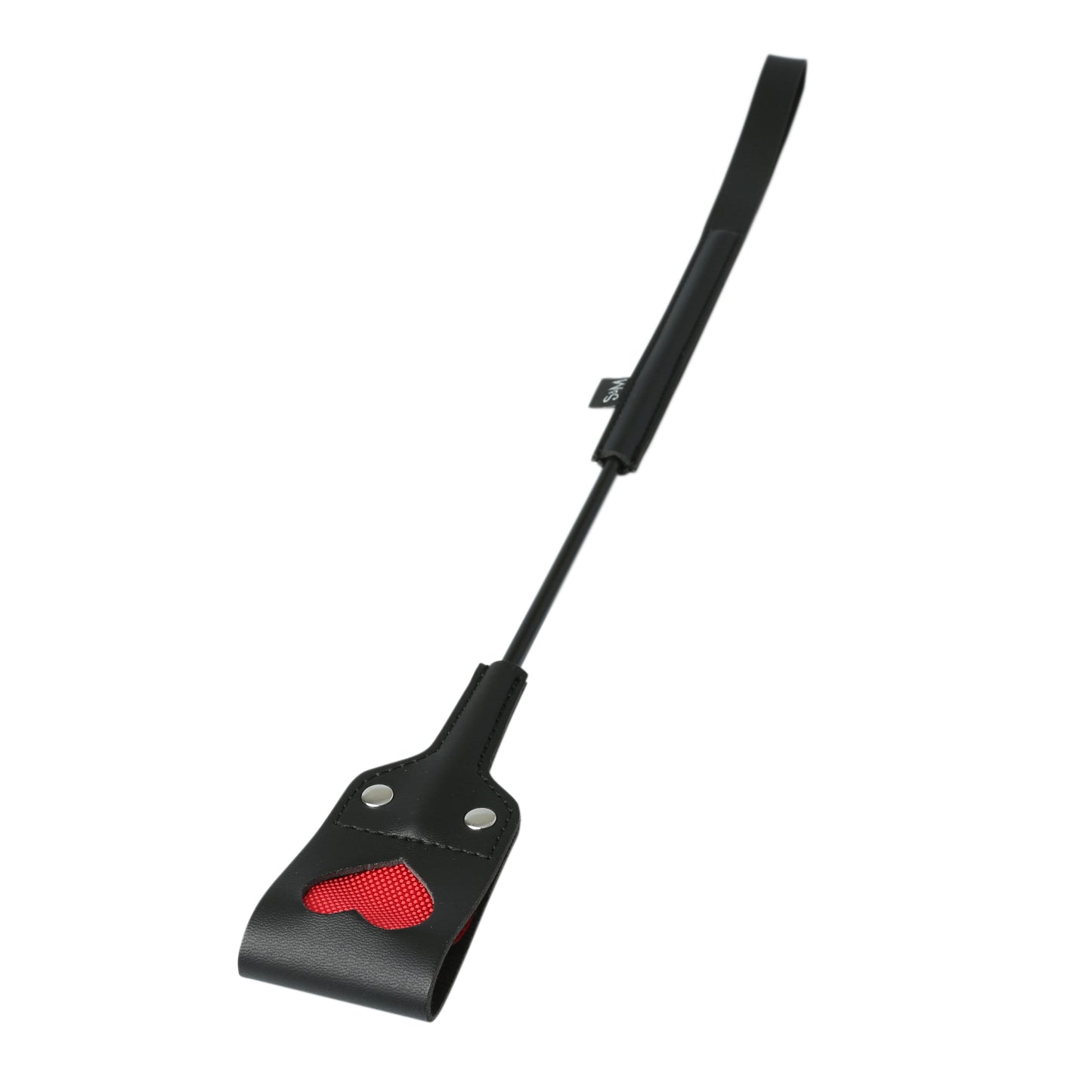 Sportsheets Sex and Mischief Heart Impression Paddle – Black