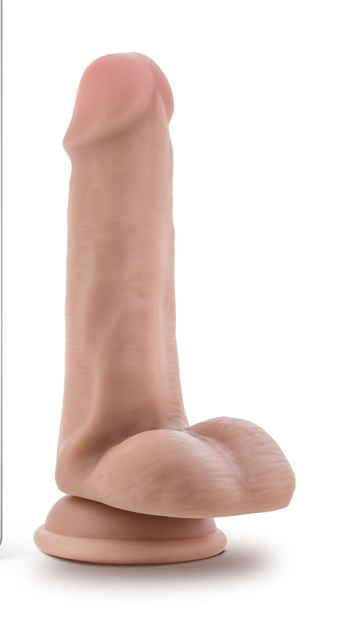 Dr. Skin Dr. Jeffrey 6.5 Inch Dildo with Suction Cup - Beige