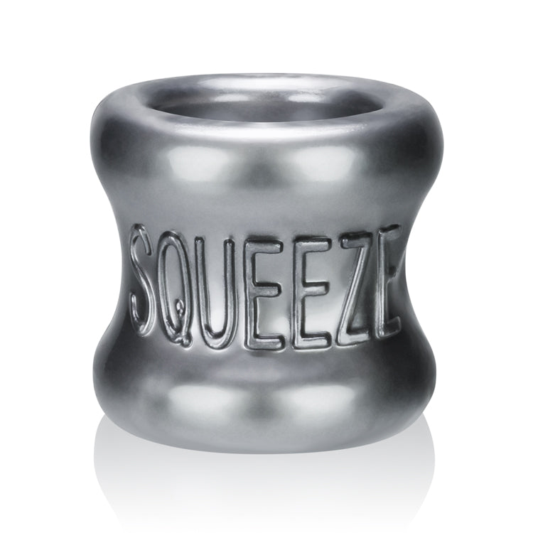 Oxballs SQUEEZE Soft Grip Ballstretcher – Silver