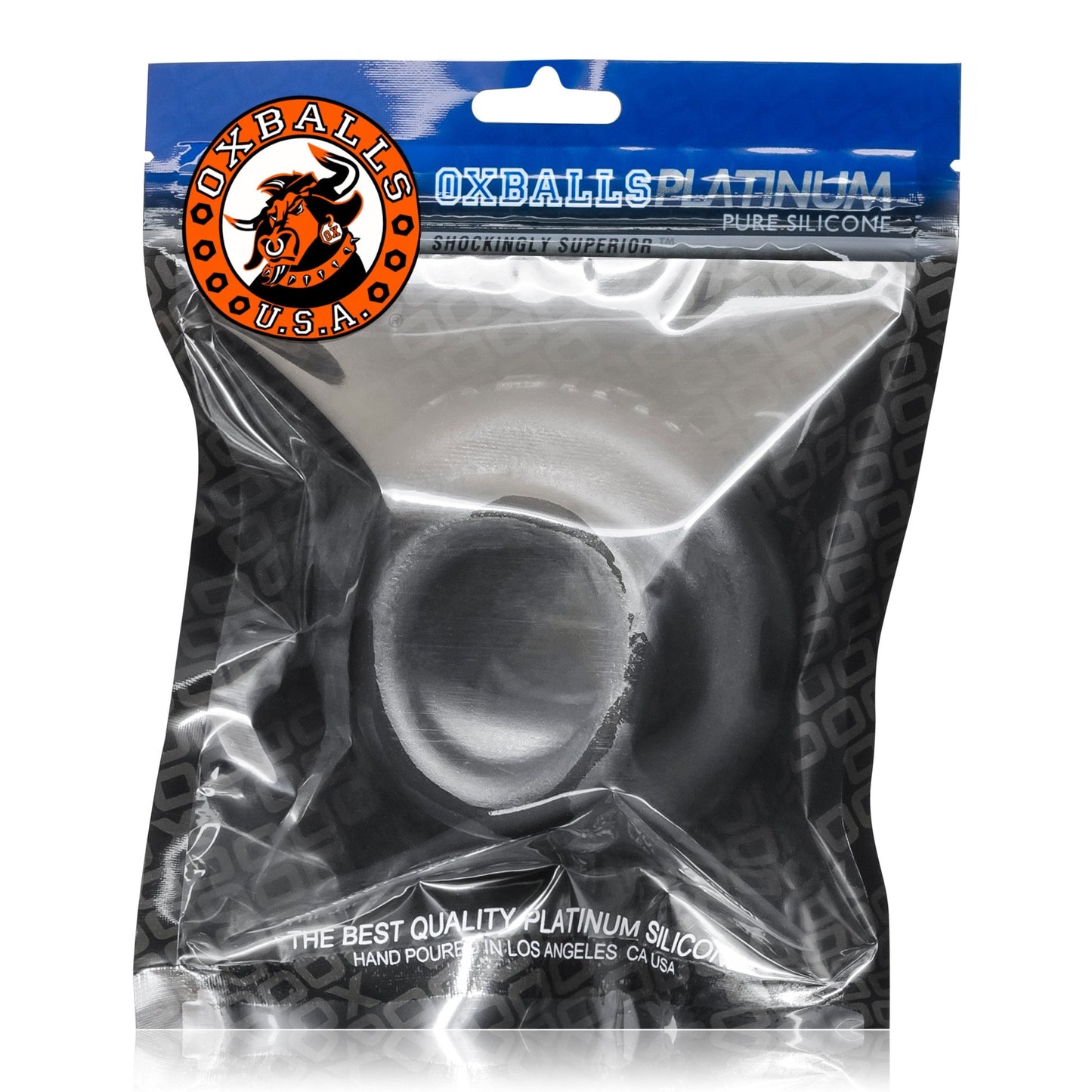 Oxballs Juicy Pumper Fatty Cockring – Black