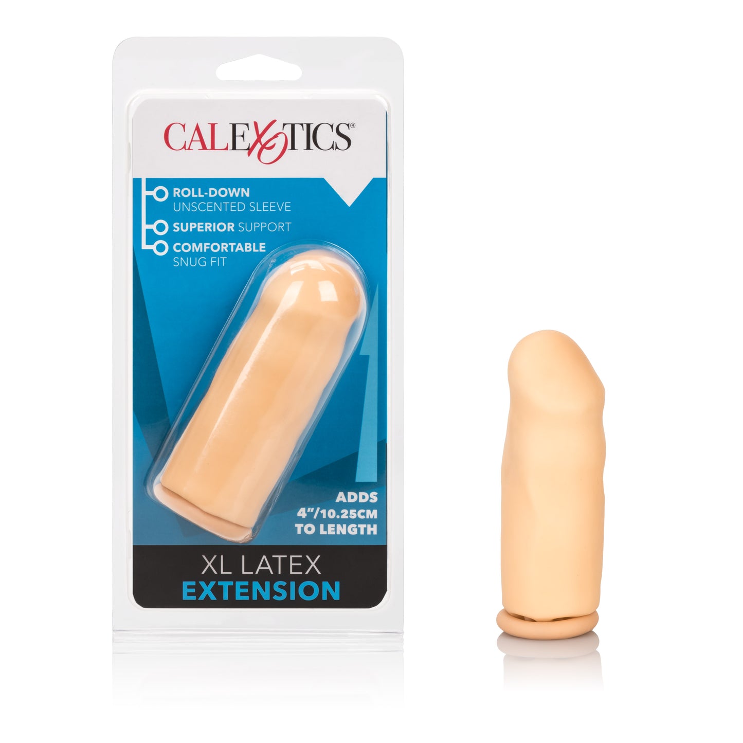 CalExotics 4 Inch Latex Extension – Ivory