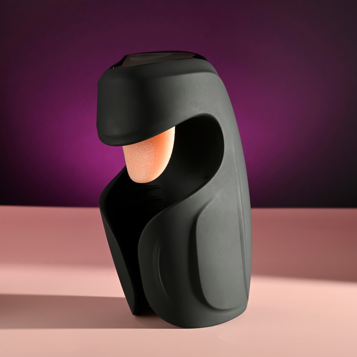 Evolved Novelties Lick the Tip Vibrating Stroker – Black