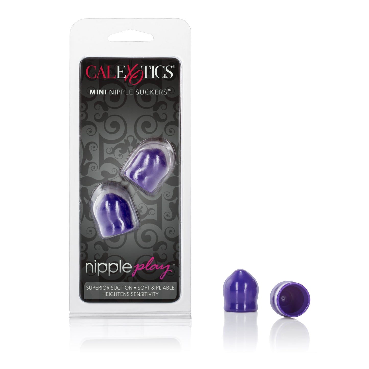 CalExotics Nipple Play Mini Nipple Suckers – Purple